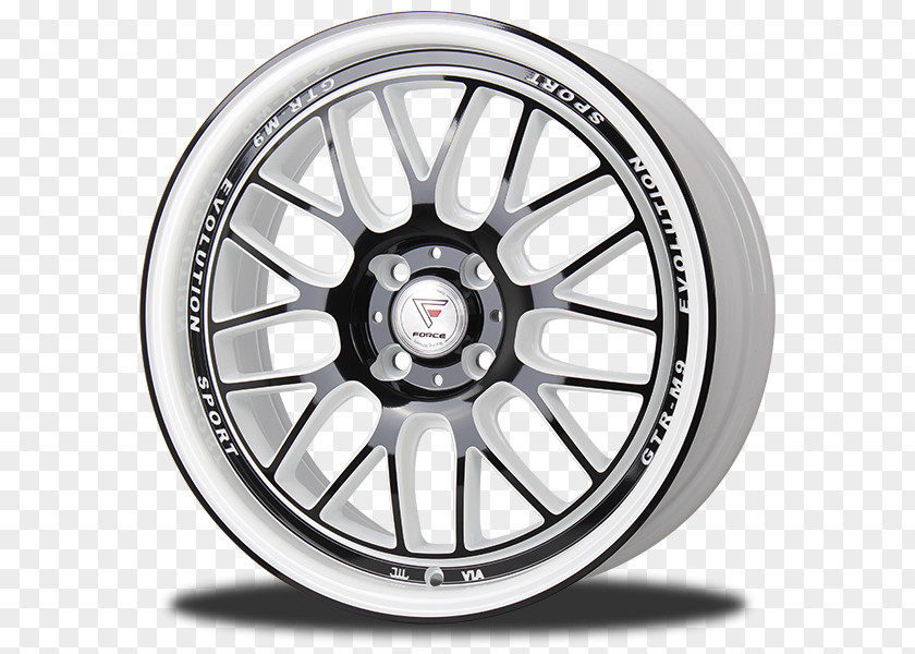 Car Alloy Wheel Spoke Automotive Design PNG