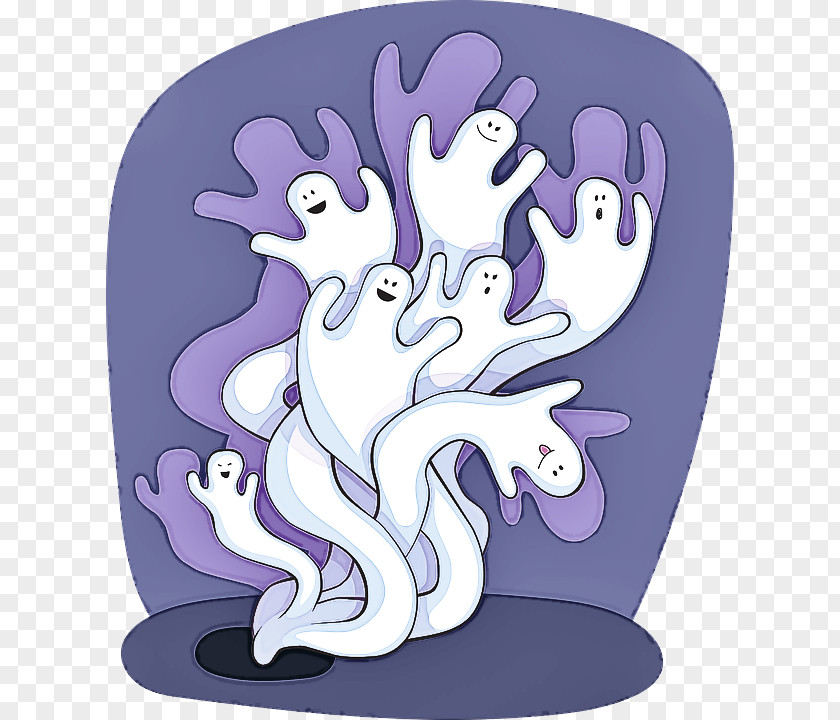 Cartoon Violet Purple PNG