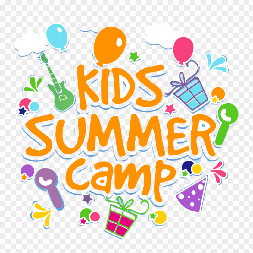 Child Poster Summer Camp PNG