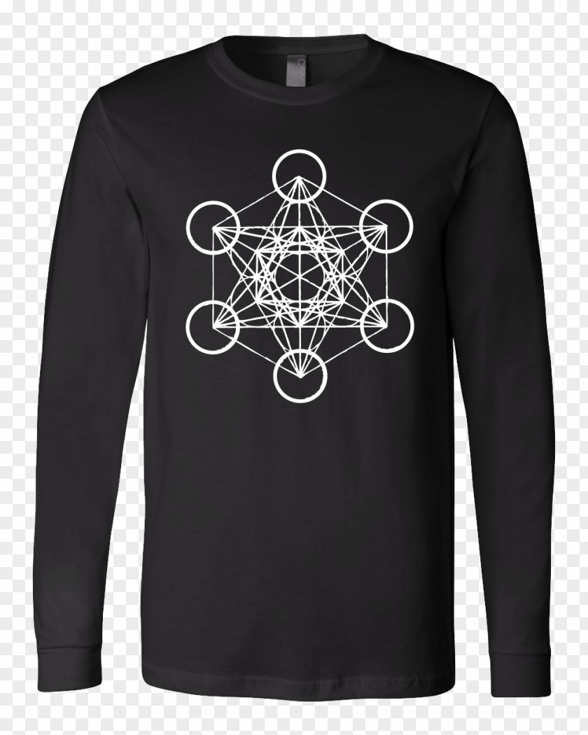 Sacred Geometry Long-sleeved T-shirt Hoodie PNG