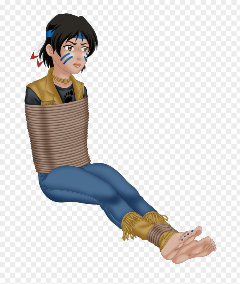 Sitting In Blue Cartoon Illustration Human Behavior Shoulder H&M PNG