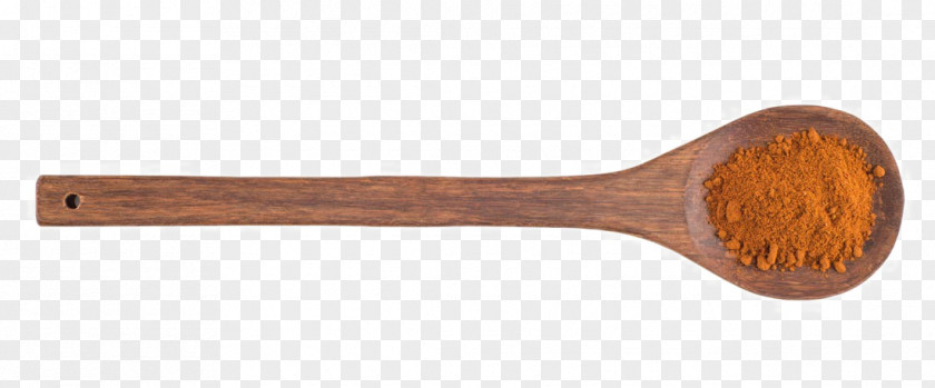 Wooden Spoon With Condiments Seasoning PNG