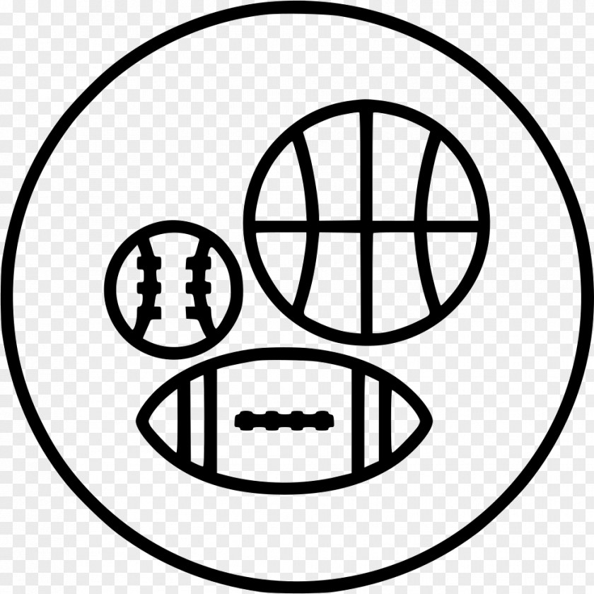Basketball Drawing Icon Outline Of Sports Tennis & Cricket Backboard PNG