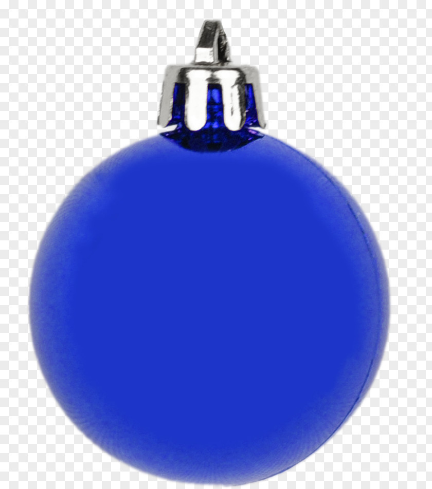 Christmas Ornament Cobalt Blue PNG