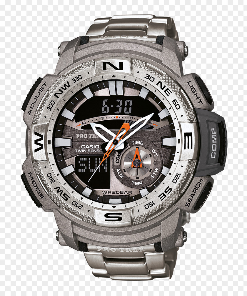 Gst PROTREK Casio Watch Clock Tough Solar PNG