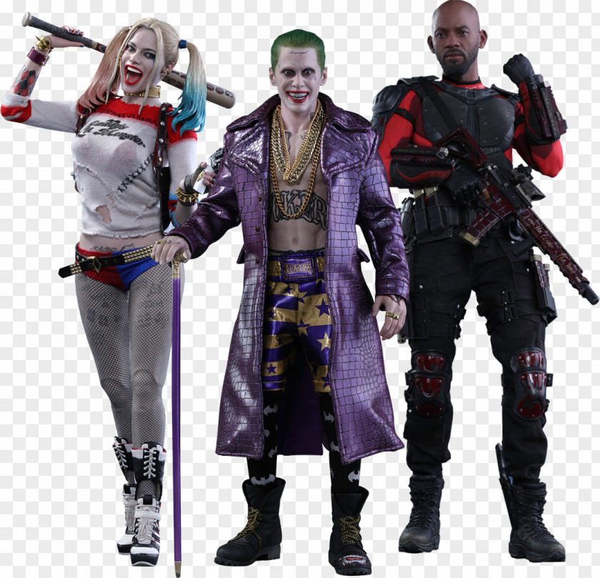 Harley Quinn Deadshot Joker Hot Toys Limited Action & Toy Figures PNG
