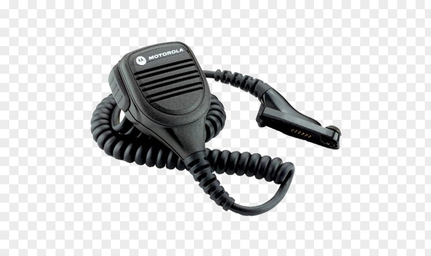 Microphone Motorola Solutions Phone Connector Two-way Radio Loudspeaker PNG