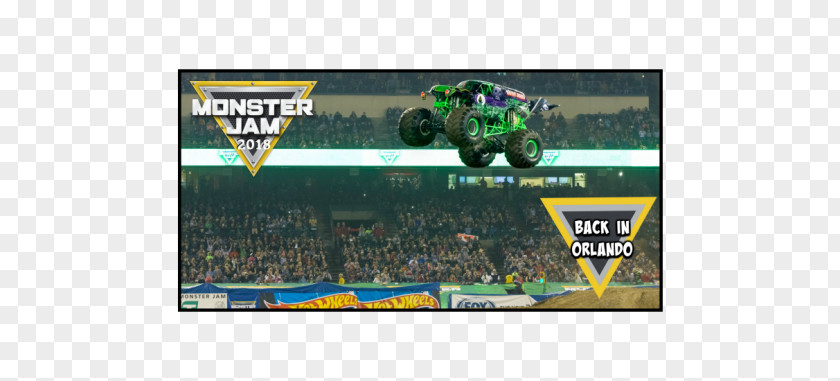 Monster Jam Truck Grave Digger Camping World Stadium Feld Entertainment Energy PNG