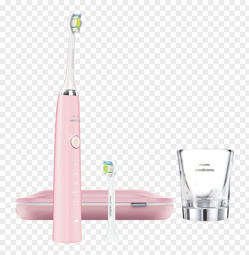 Toothbrush Electric Philips Sonicare DiamondClean Dental Care PNG