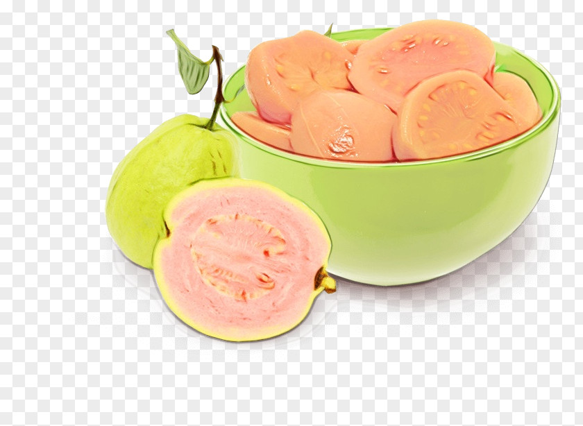 Common Guava Dish Ice Cream Background PNG