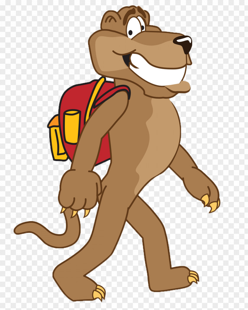 Cougar Panther Cartoon Drawing PNG