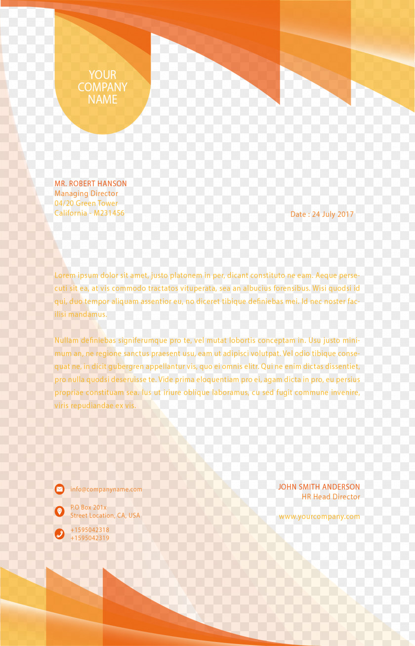 Orange Abstract Paper Graphic Design Text Illustration PNG