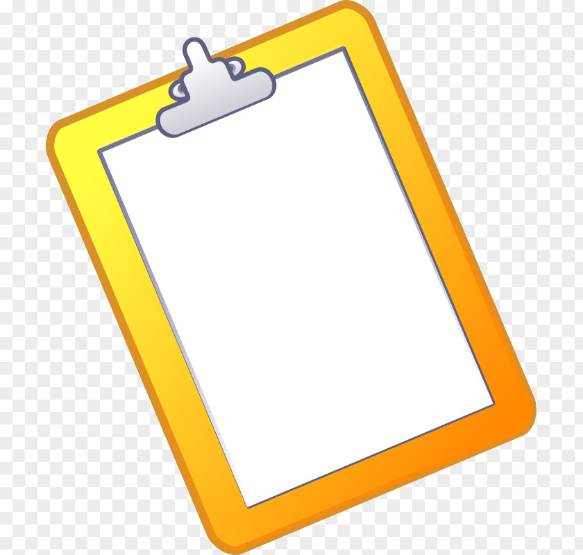 Paper Clip Clipboard Art PNG