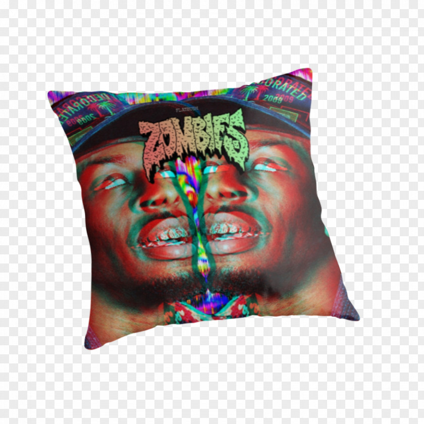 Pillow Throw Pillows Cushion Flatbush Zombies PNG