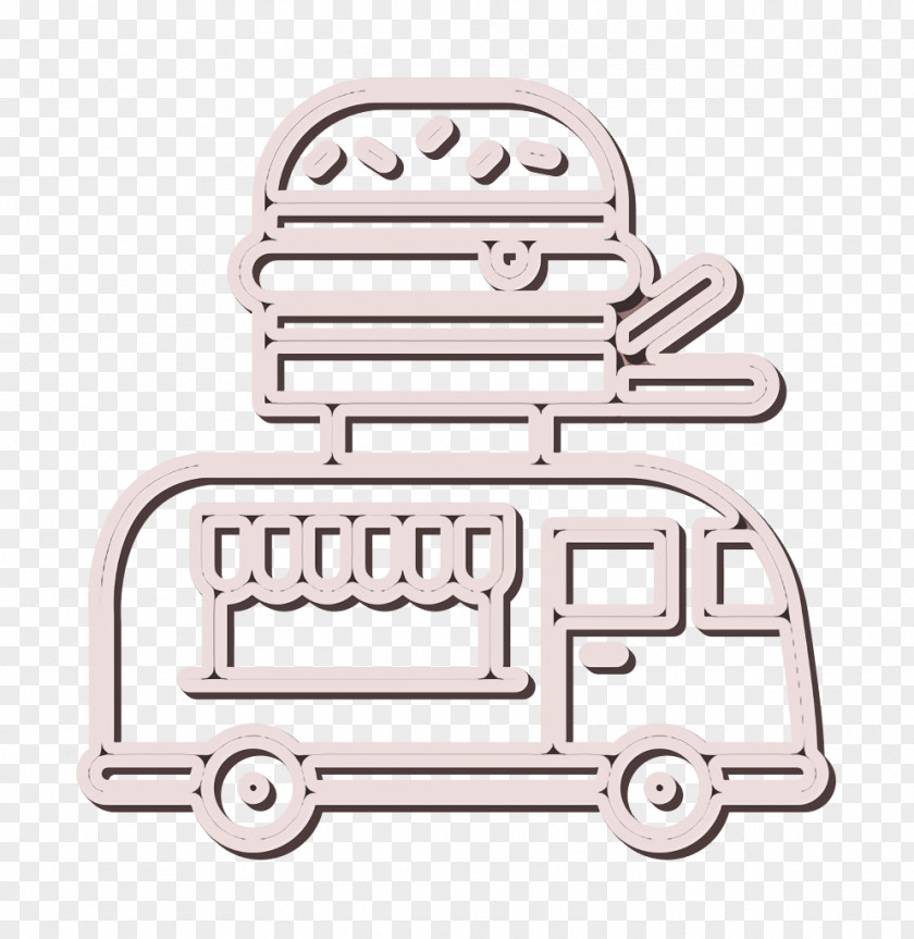 Street Food Icon Truck PNG