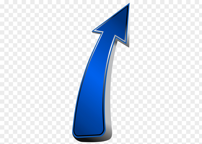 Arrow Computer Software Blue PNG