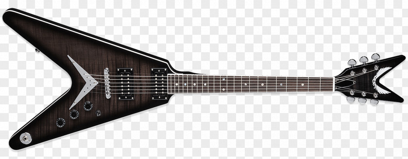 Electric Guitar Dean VMNT ML Razorback V Gibson Flying PNG