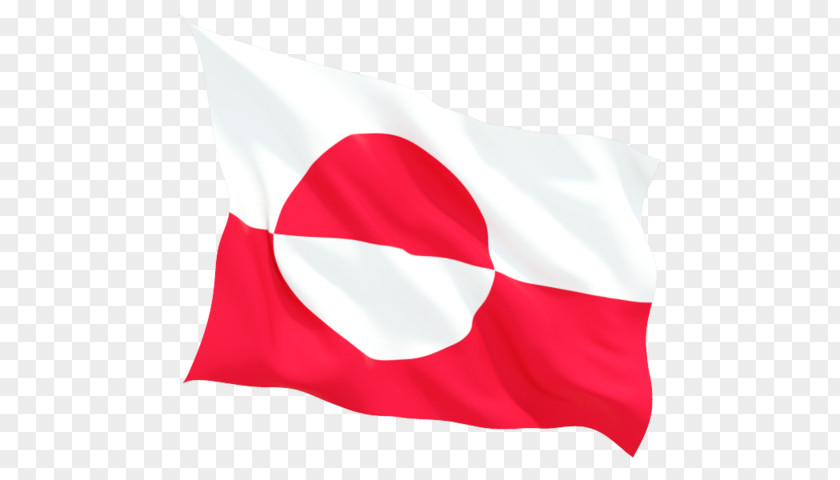 Flag Of Greenland Stock Photography PNG