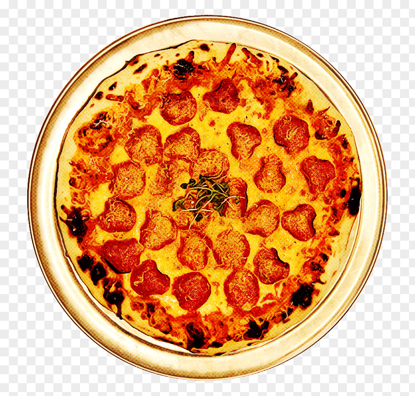 Food Dish Pepperoni Cuisine Pizza PNG