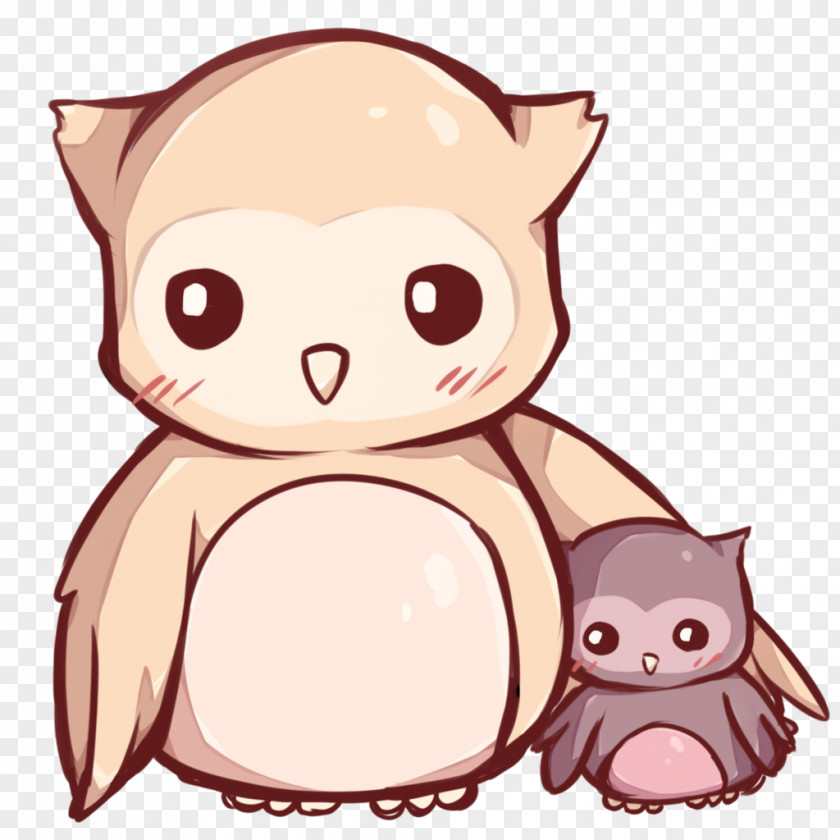 Kawaii Owl Drawing Kavaii Cuteness Clip Art PNG