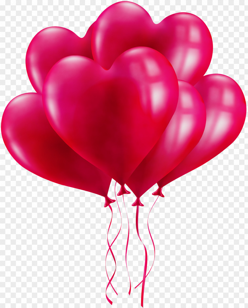 Party Supply Magenta Valentine's Day PNG