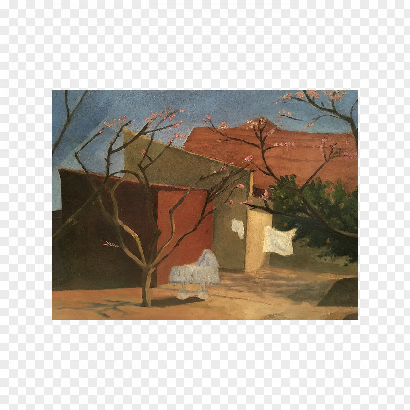 School Yard Still Life Paint PNG