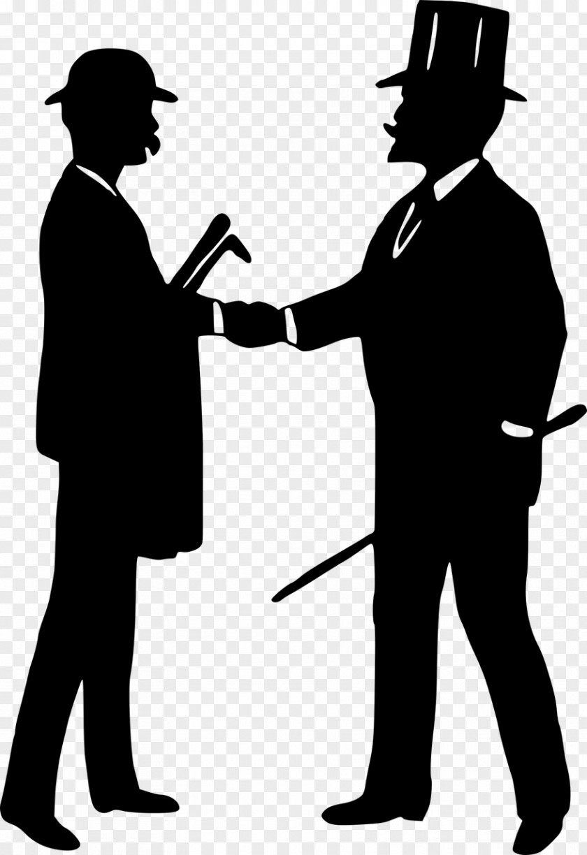 Shaking Hands Clipart Silhouette Vector Graphics Clip Art Gentleman Image PNG