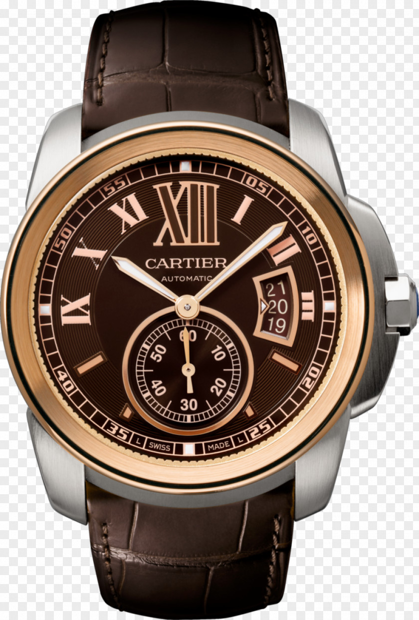Watch Cartier Automatic Chronograph Strap PNG
