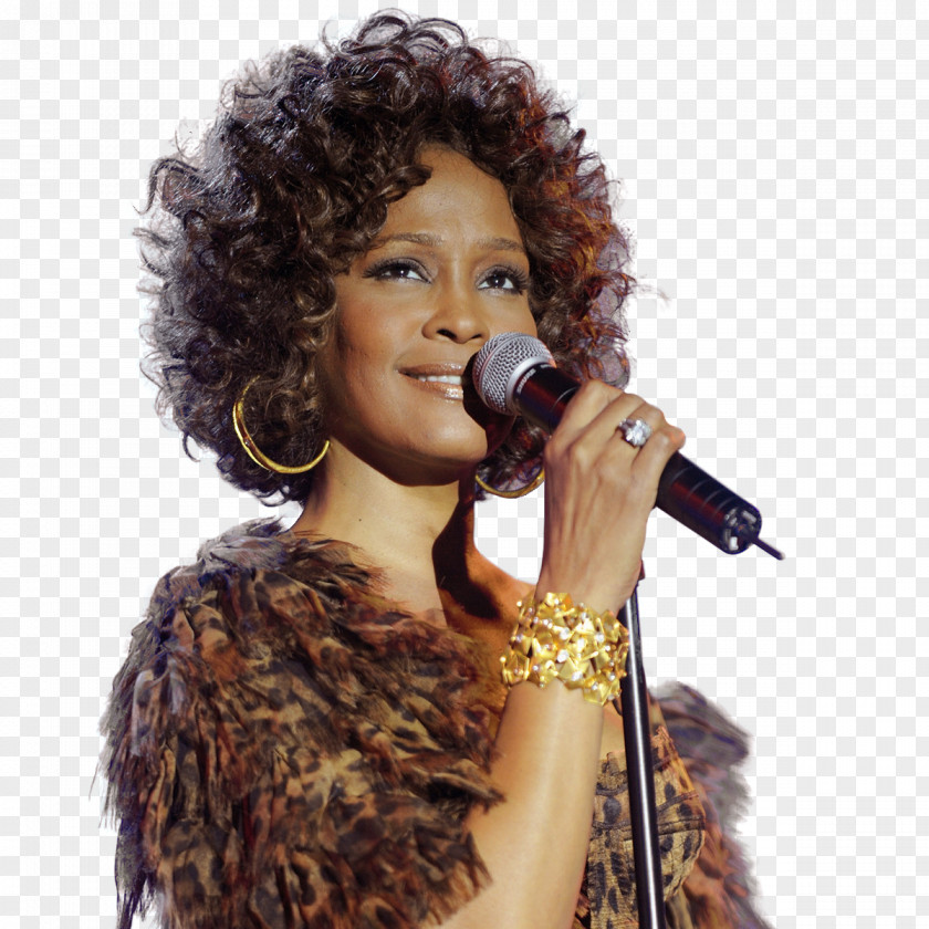 Whitney Houston Singer Musician Singing PNG Singing, singing clipart PNG