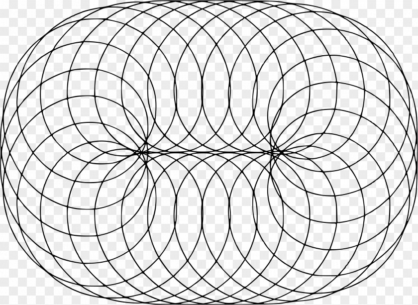 Epitrochoid Roulette Curve Spirograph Epicycloid PNG