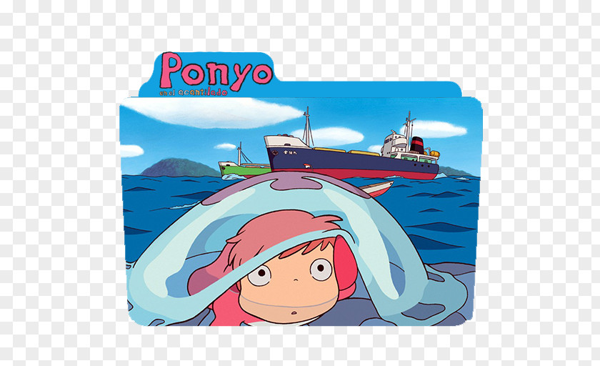Ponyo The Little Mermaid Sosuke Film GKIDS Studio Ghibli PNG