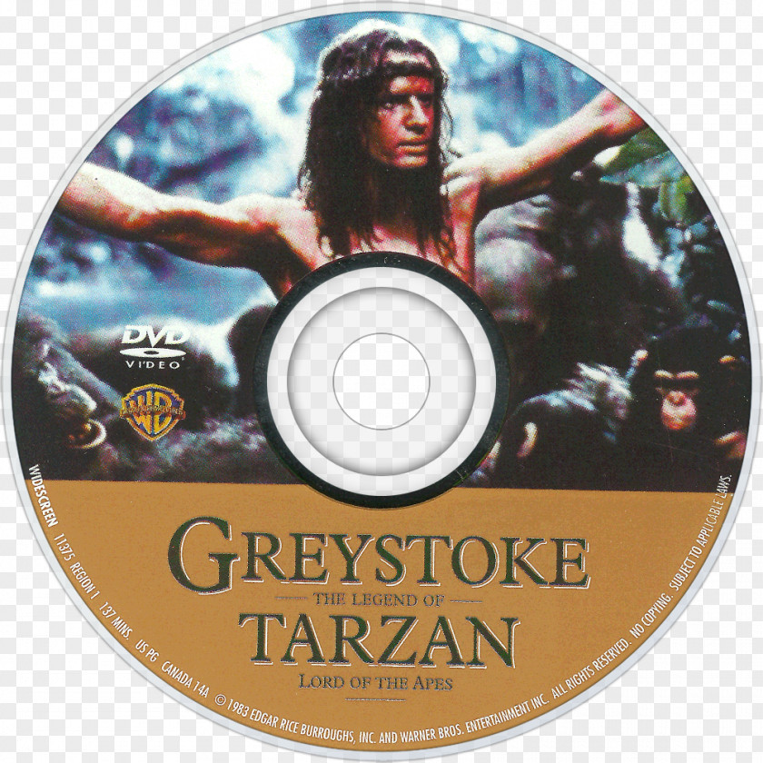 Tarzan Apes Of The Film Video Blu-ray Disc PNG
