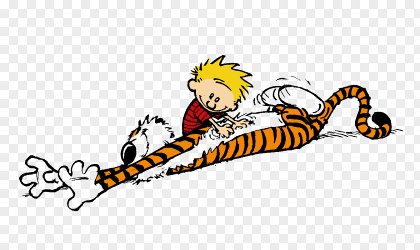 Calvin And Hobbes The Complete & Homicidal Psycho Jungle Cat Teaching With PNG