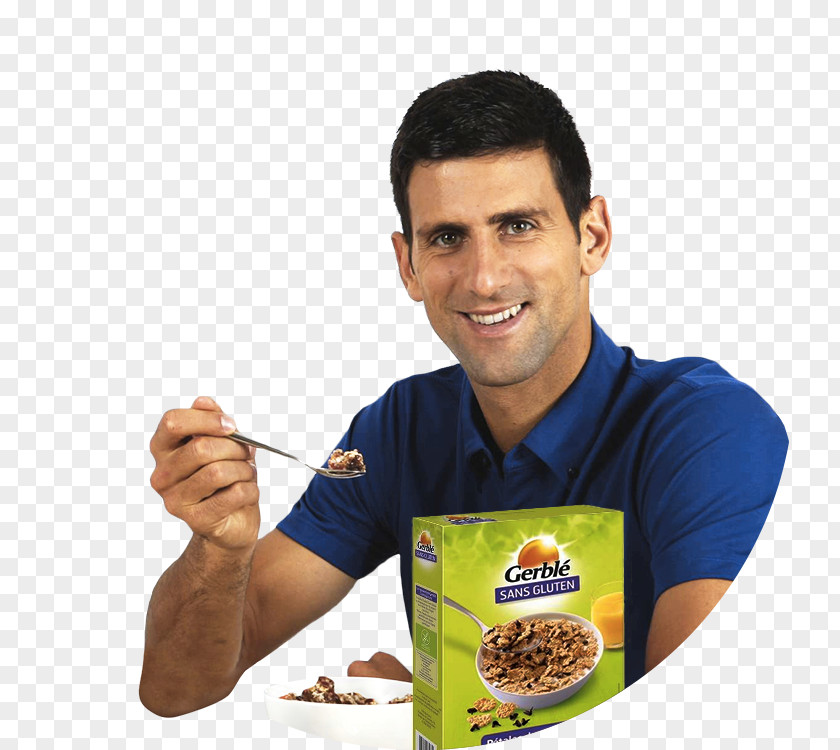 Novak Djokovic Celebrity Marketing Vegetarian Cuisine Gerblé PNG