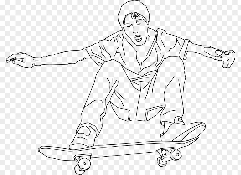 Skateboard Skateboarding Trick Ollie Roller Skating PNG