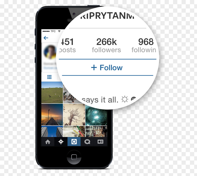 Smartphone Feature Phone Instagram 1,000,000 Social Media PNG