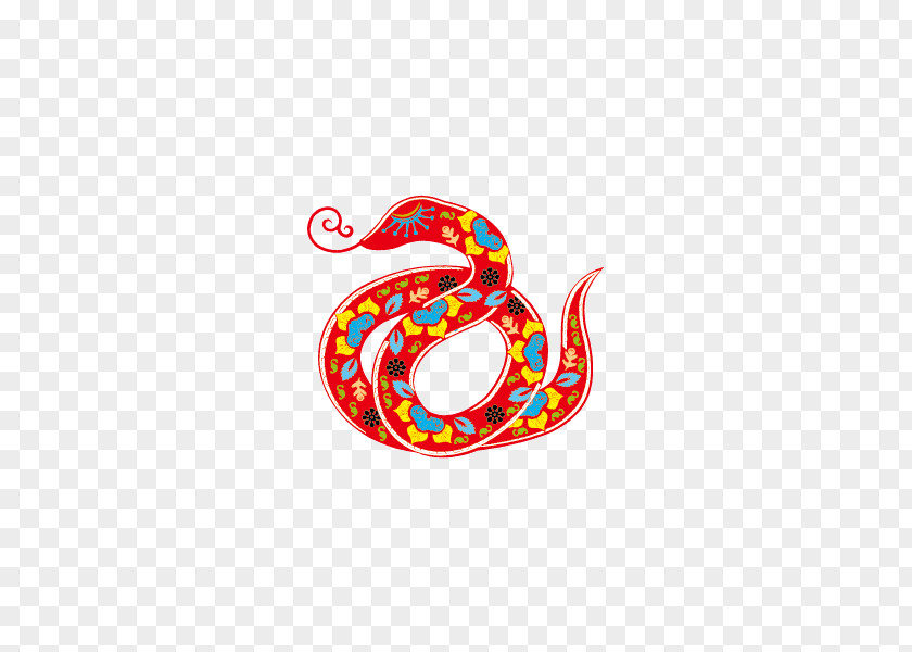 Abstract Red Snake China Chinese New Year The Feng Shui Diaries PNG