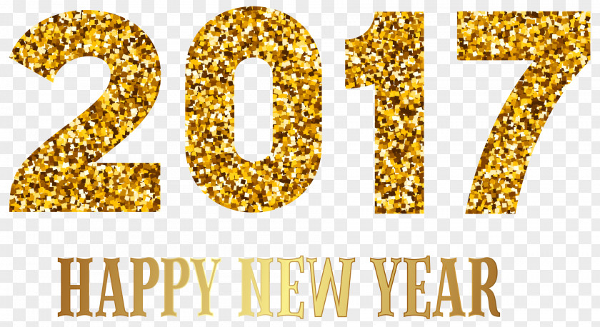 New Year Bash Year's Day Card Clip Art PNG
