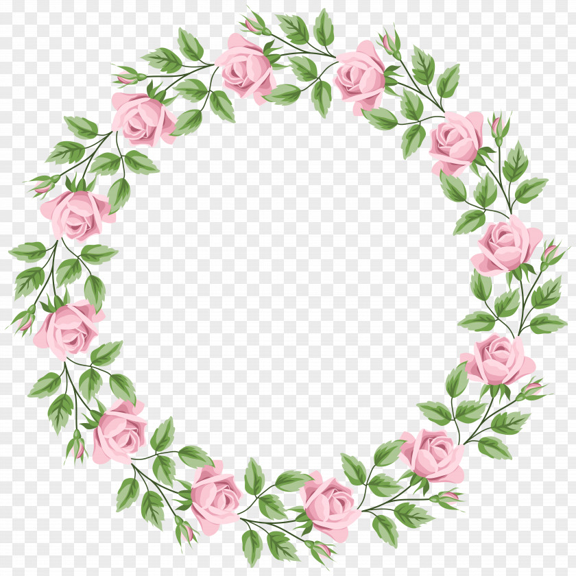 Shabby Chic Rose Color Clip Art PNG