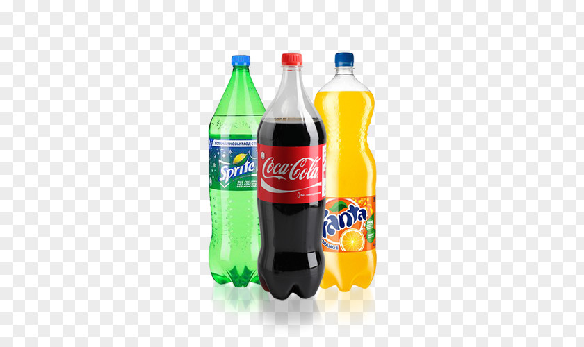 Sprite Fanta Fizzy Drinks Plastic Bottle Coca-Cola PNG