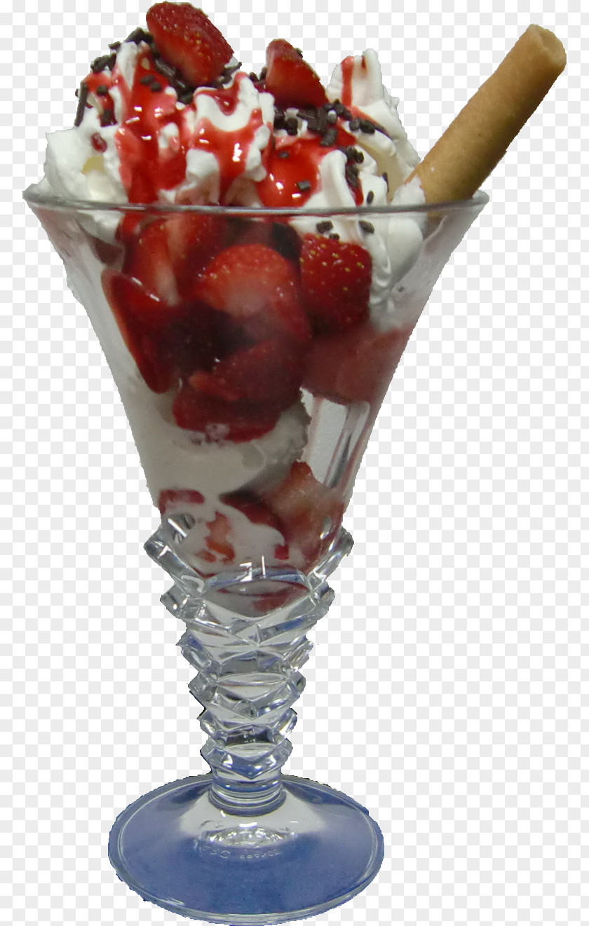 Ice Cream Sundae Gelato Parfait PNG