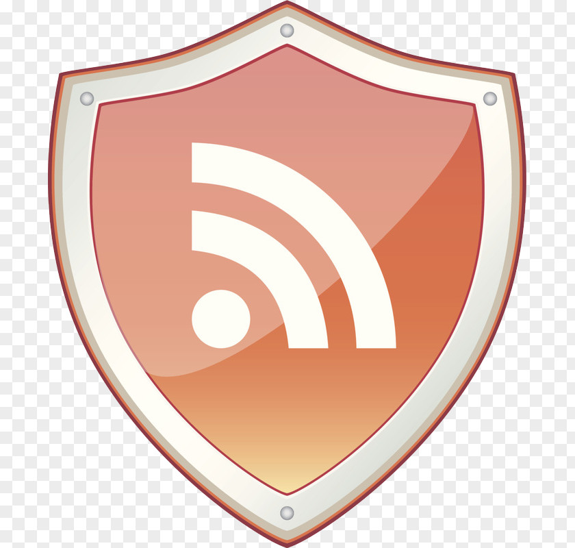 Signal Shield Social Media Icon Design PNG