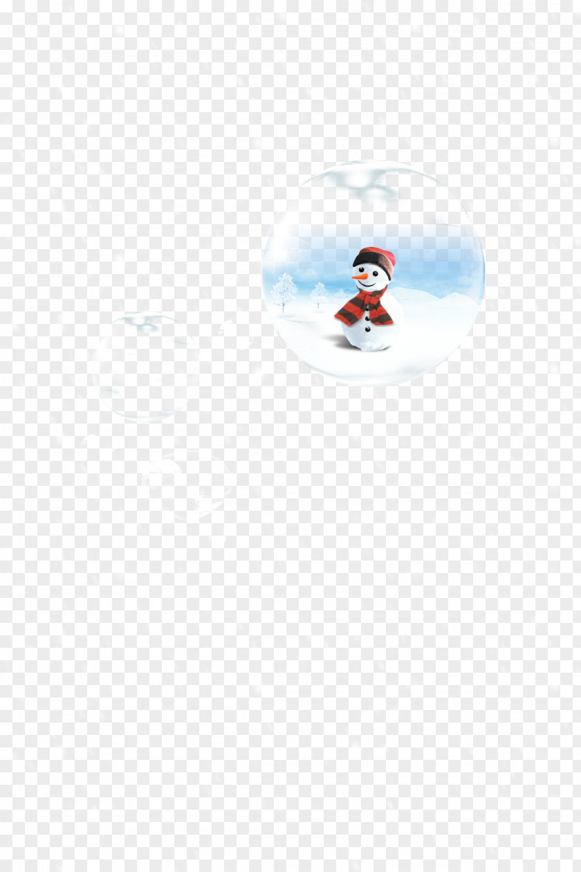 Bubble Snowman Material Water Computer The Wallpaper PNG