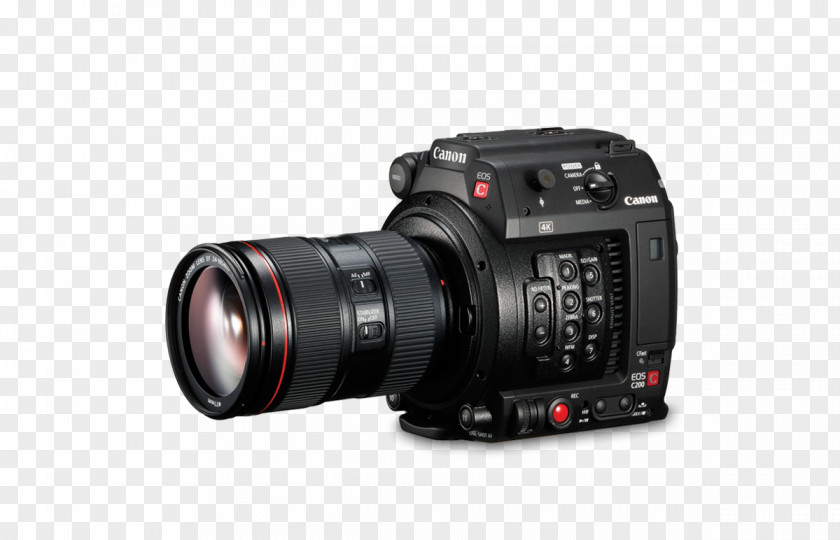 Canon C100 Cinema EOS C200 4K Resolution Super 35 PNG