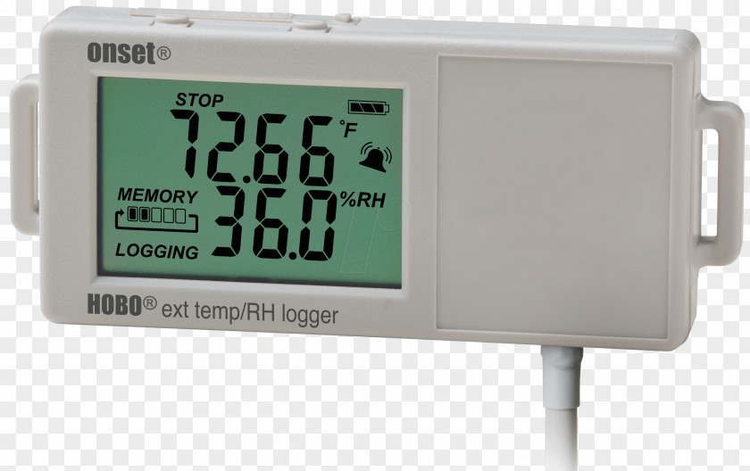Data Logger Onset Loggers Temperature Relative Humidity PNG