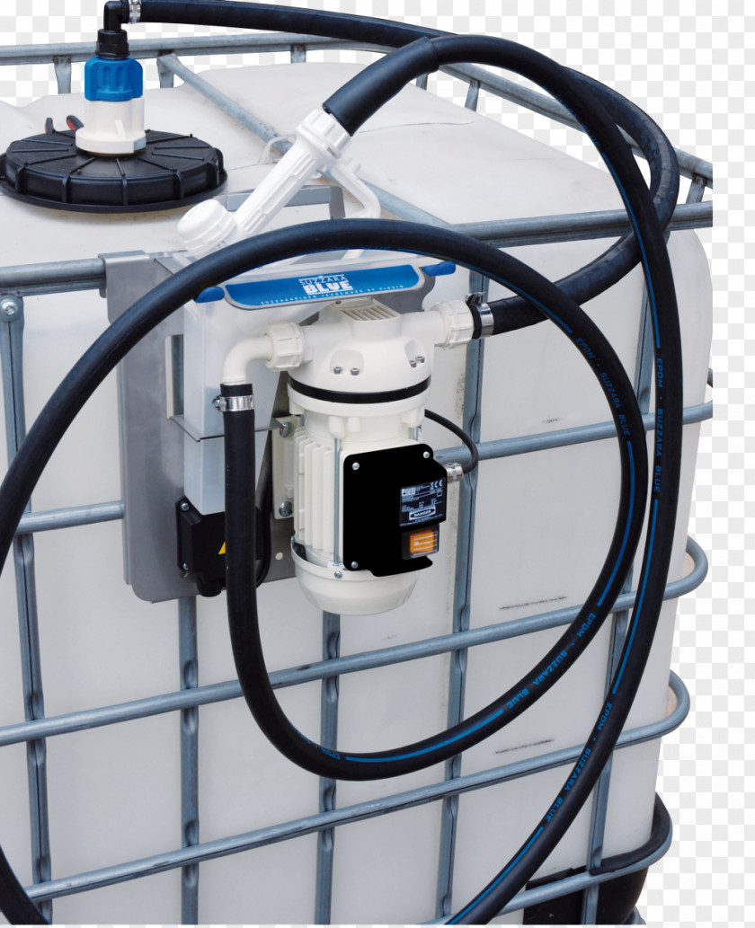 Drum Diesel Exhaust Fluid Intermediate Bulk Container ARLA Pump PNG