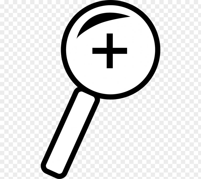 Magnify Glass Clip Art Openclipart Zooming User Interface PNG