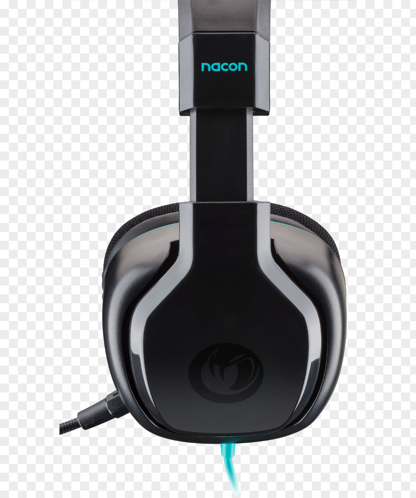 Ps4 Pc Gaming Headset Headphones Microphone Nacon GH-MP100ST Stereo Multi Platform Loudspeaker PNG