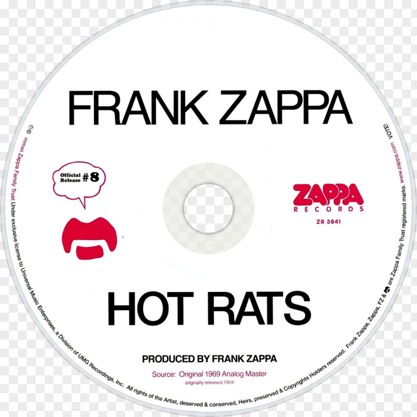 Rats Compact Disc Hot Phonograph Record Have I Offended Someone? Lumpy Gravy PNG