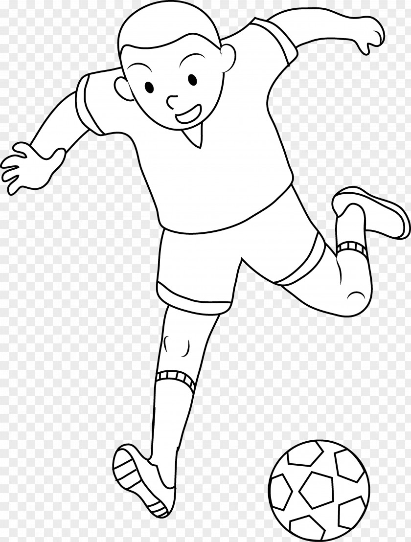 Soccer Football Player Drawing Clip Art PNG